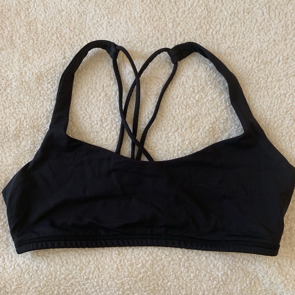 Lily lemon Free To Be Strappy Bra EUC